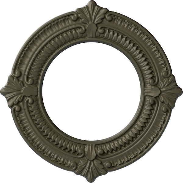 Ekena Millwork Benson Ceiling Medallion (Fits Canopies up to 6 1/8"), 11 1/8"OD x 6 1/8"ID x 5/8"P, Witch Hazel CM11BNWHF - main